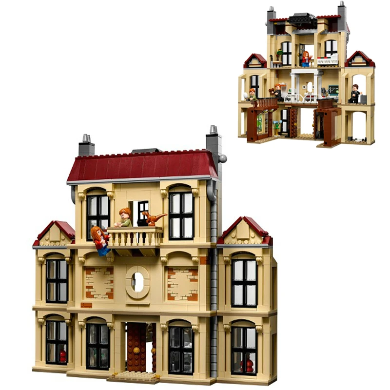 1046pcs Jurassic World 2 Legoings  Dinosaur 75930 Indoraptor Rampage At Lockwood Estate  Building Block Toys for Children 10928 1046pcs Jurassic World 2 Legoings  Dinosaur 75930 Indoraptor Rampage At Lockwood Estate  Building Block Toys for Children 10928