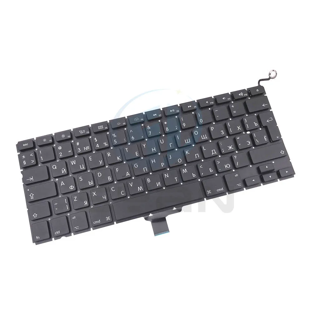 Русская клавиатура A1278 с подсветкой для ноутбука Macbook pro 13 3 дюйма MD101 MD 102