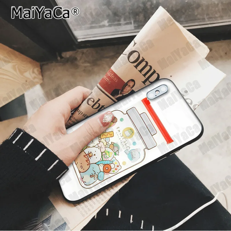 MaiYaCa Kawaii Сумико гураши Coque Shell чехол для телефона iphone 11 pro 5Sx 6 7plus 8 8Plus X XS MAX XR