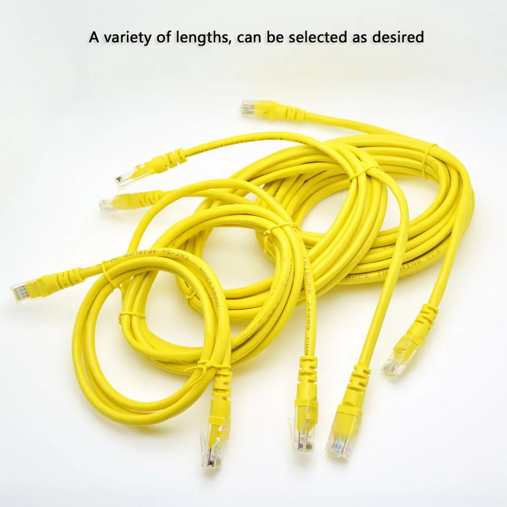 XINGLAI 0.2-0.5m UTP CAT5E Network Cable RJ45 Jumper Copper Twisted Pair Cable for 100M Ethernet Switching Router PC LAN Cable Cable Length : Half a Meter, Color : Black XINGLAI 0.2-0.5m UTP CAT5E Network Cable RJ45 Jumper Copper Twisted Pair Cable for 100M Ethernet Switching Router PC LAN Cable Cable Length : Half a Meter, Color : Black