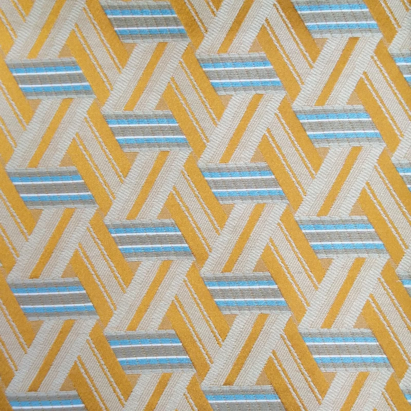 

Free Shipping 5 Colors Small Geometric Design Pillow Case DIY Fabric Upholstery Sofa Polyester Armchair Cloth Decorative 140cm
