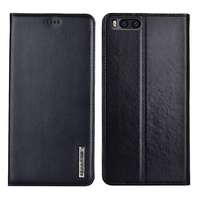 Xiaomi Mi Note 3 Чехол Флип из натуральной кожи Мягкая силиконовая задняя крышка для 2
