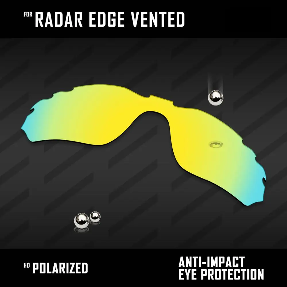 OOWLIT линзы для замены солнцезащитных очков uvley Radar Edge вентилируемые солнцезащитные очки OO9184 Поляризованные-разноцветные