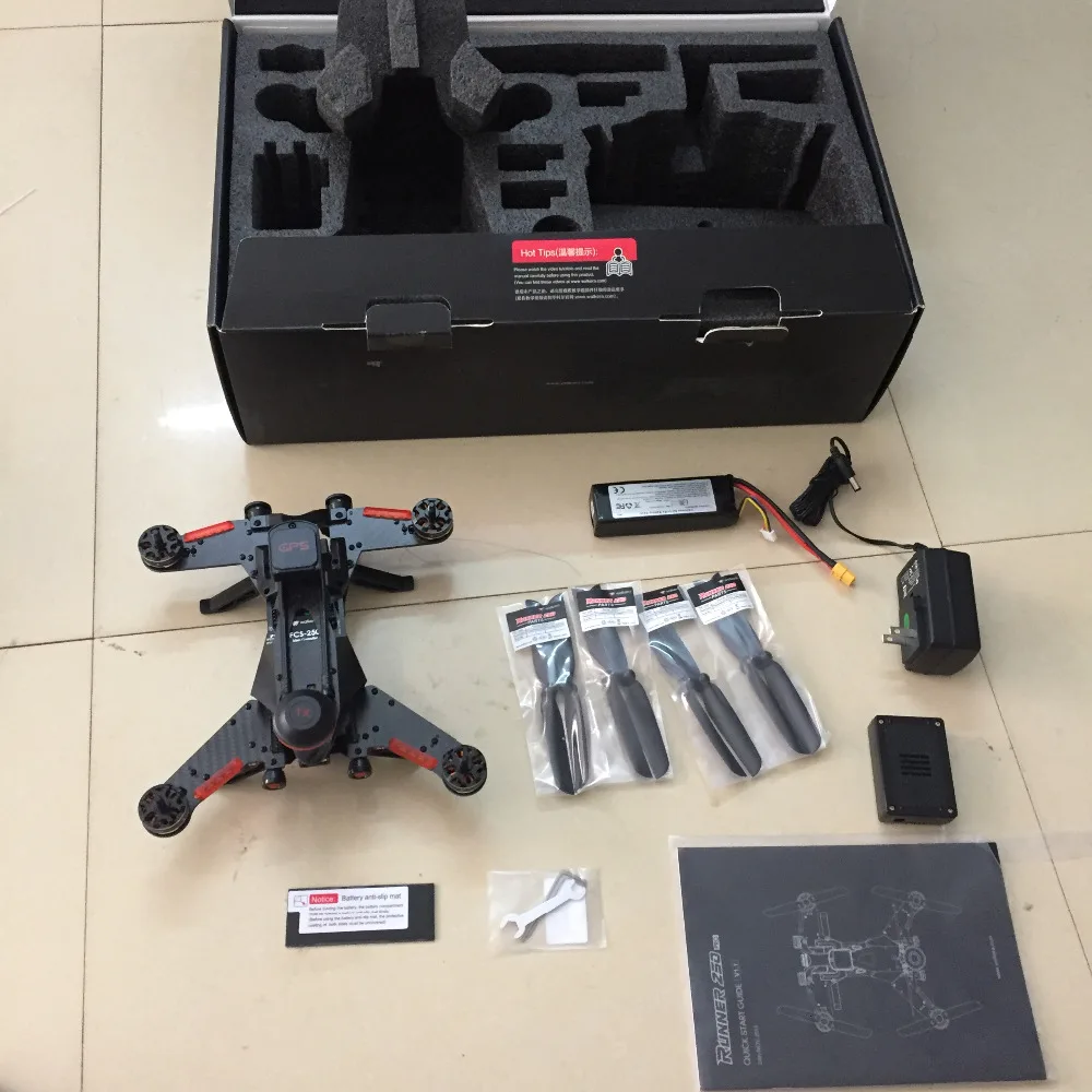 (В наличии) оригинальный Walkera Runner 250 PRO BNF (Без передатчика) GPS Racer quadcopter drone с камерой