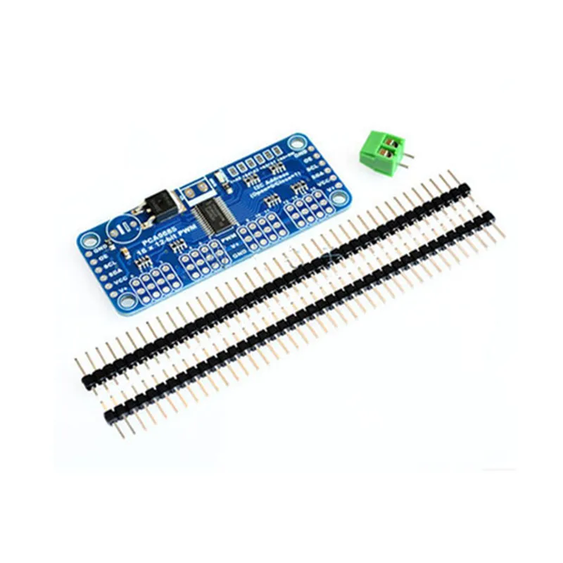

16 Channel PWM Servo Driver Board 12-bit PWM Servo Drive I2C Module