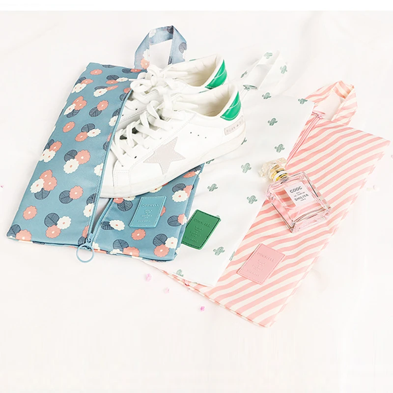 

Waterproof Portable Shoe Bags Men Women Travel Shoes Storage Organizer Pouch Zipper Tote Bag Travel Accessories