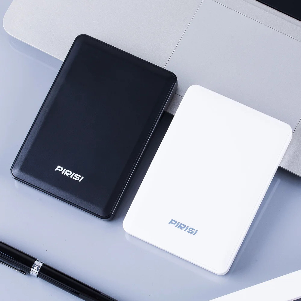 4 Color Original PIRISI 2.5'' External Hard Drive USB3.0 HDD Portable External HD Hard Disk for PC Mac Desktop Laptop Server