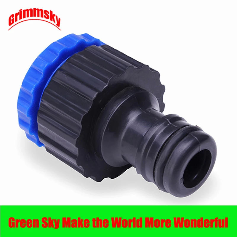 

2pcs/lot garden irrigation female thread 1/2 "3/4" tap faucet water connector