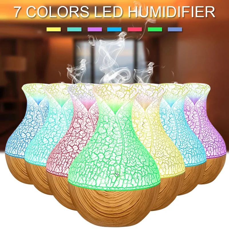 

130ml Aromatherapy Diffuser Mist Maker Air Humidifier Portable Purifiers Ultrasonic Humidifier Exquisite Car Dorpshipping