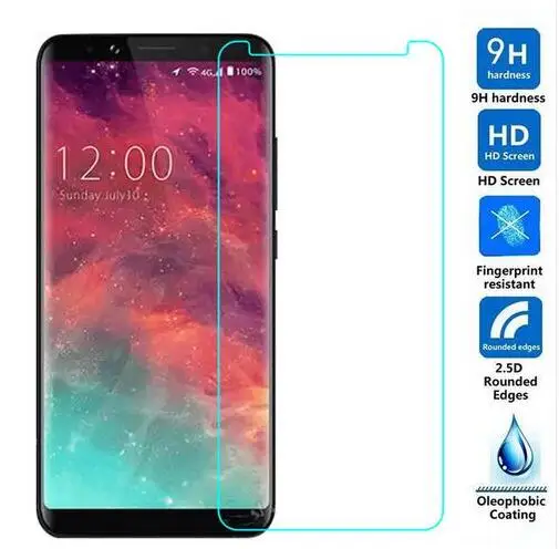 2 шт. для UMI UMIDIGI S2 закаленное стекло 2.5D ультратонкая прозрачная защита экрана