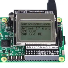 Mini LCD PCD8544 Based Shield 5110 84*48 with Backlight for Raspberry Pi Model B/B+ 2 Model B & 3 Model B
