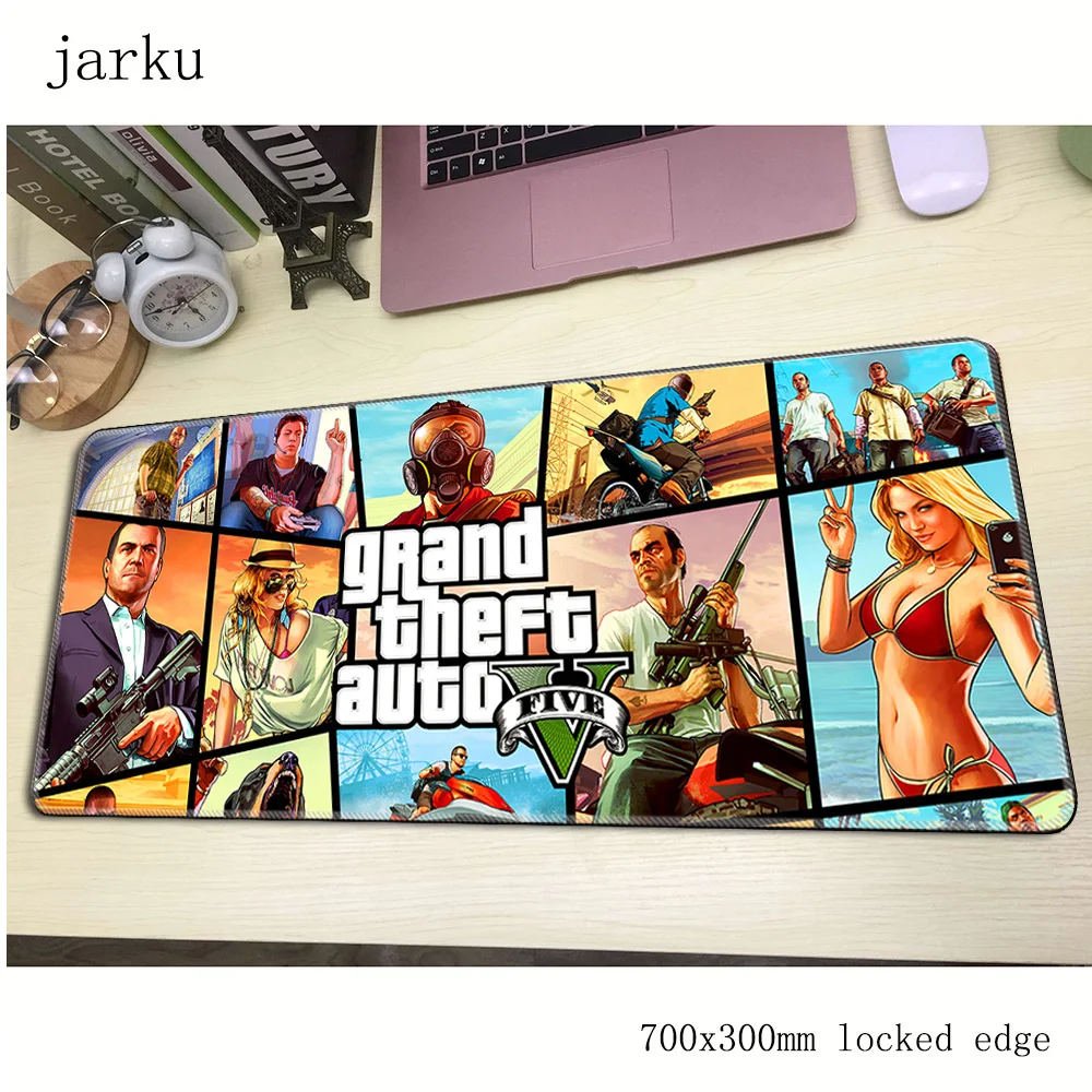 gta v mousepad gamer 700x300X3MM gaming mouse pad large Beautiful notebook pc accessories laptop padmouse ergonomic mat gta v mousepad gamer 700x300X3MM gaming mouse pad large Beautiful notebook pc accessories laptop padmouse ergonomic mat