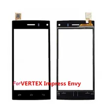 VERTEX Impress Envy сенсорная панель для сенсорного экрана Замена черного 4,5 дюйма дигитайзер стекло для