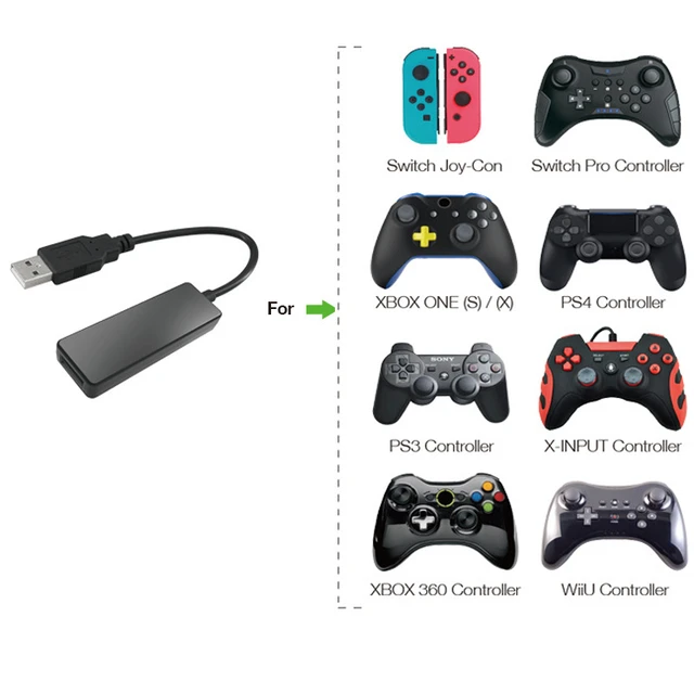 Bluetooth Wired Converter Adapter for PS4, PS3,XBOX ONE Slim One X, XBOX  360, Switch Pro Controller to Nintend Switch NS Console - AliExpress