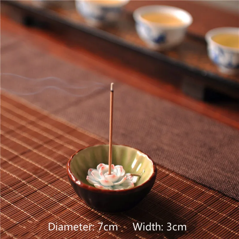 Керамические палочки для благовоний горелка Zen держатель Jingdezhen база E|Благовония