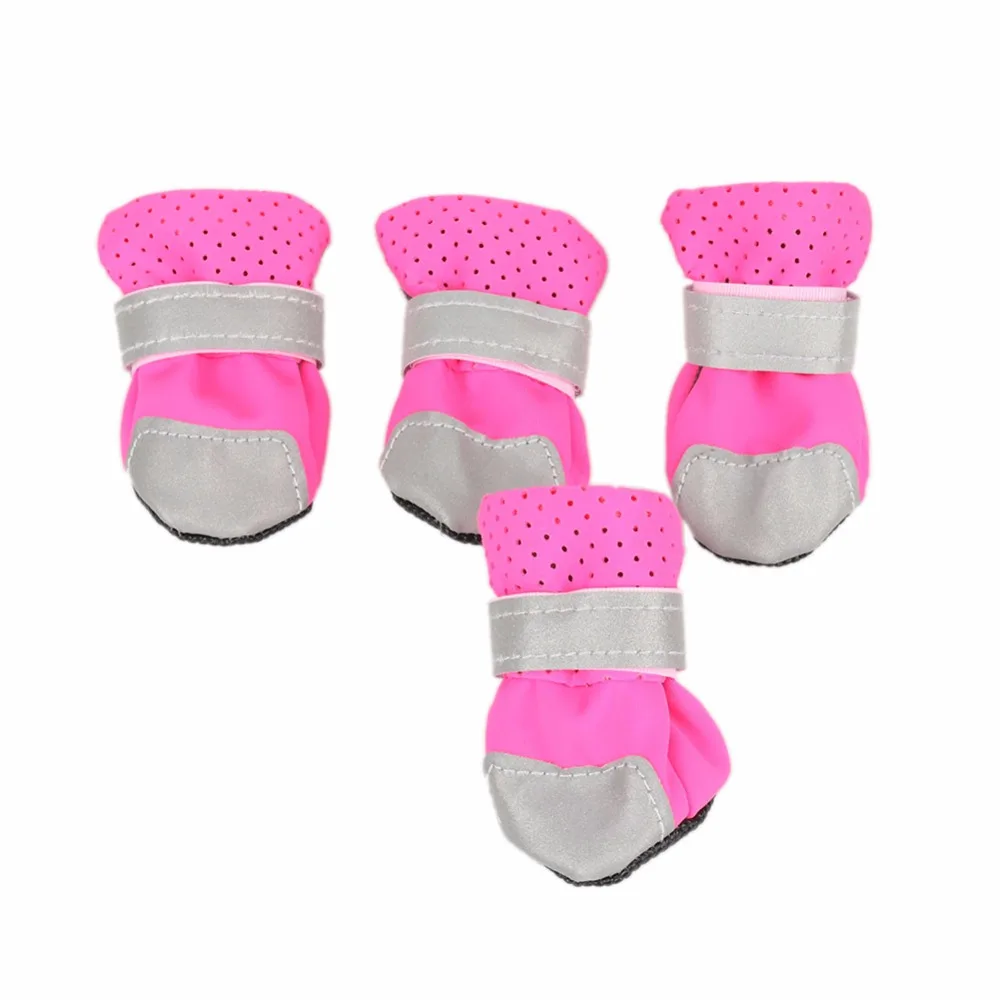PipiFren Small Pets Shoes For Dogs Rain Boots Canvas Waterproof Shoes