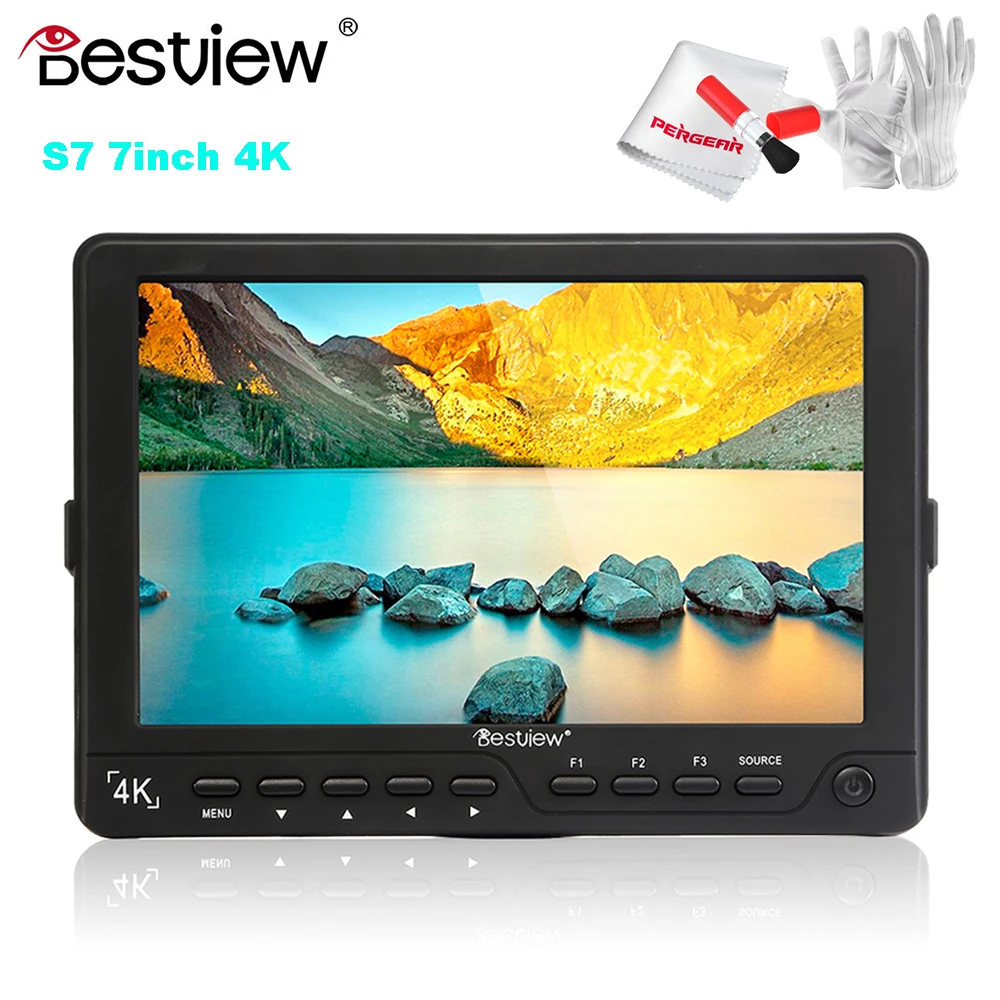 BESTVIEW S7 4 K Камера HDMI HD видео монитор TFT поле 7 &quotдюймов для однообъективной