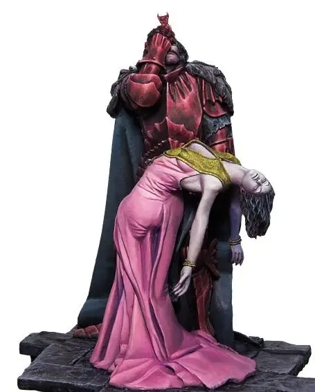 

75mm Resin Kits Vampire 2pcs/Set Not Assembled Uncolored