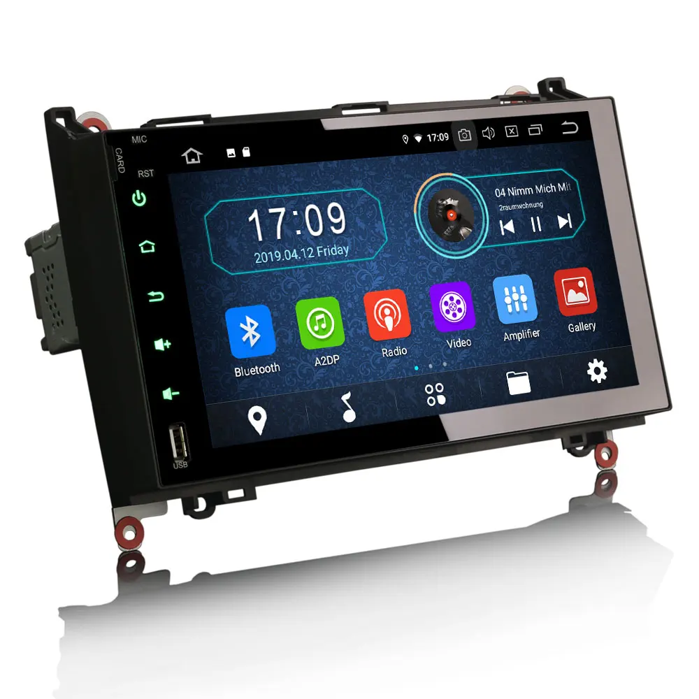 Cheap 9" Android 9.0 OS Car Multimedia GPS Radio for Mercedes-Benz A-Class W169 2005-2012 & Viano 2006+ & Vito 2006+ & Sprinter 2006+ 5