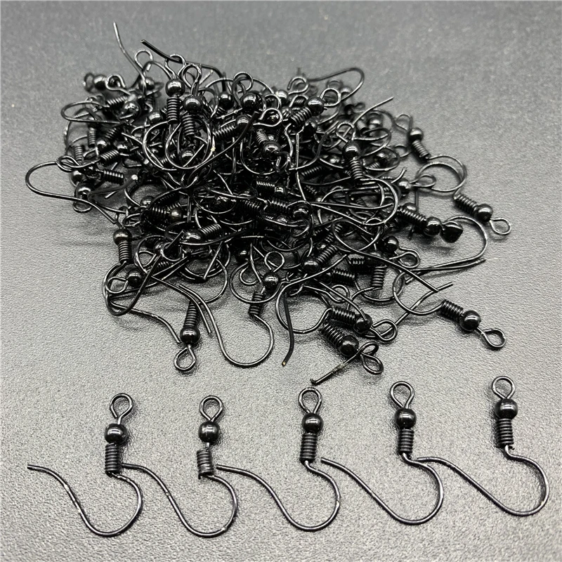 100pcs 20x17mm Earring Findings Earrings Clasps Hooks Fittings DIY Jewelry Making Alloy Hook Drop earrings Accessories
