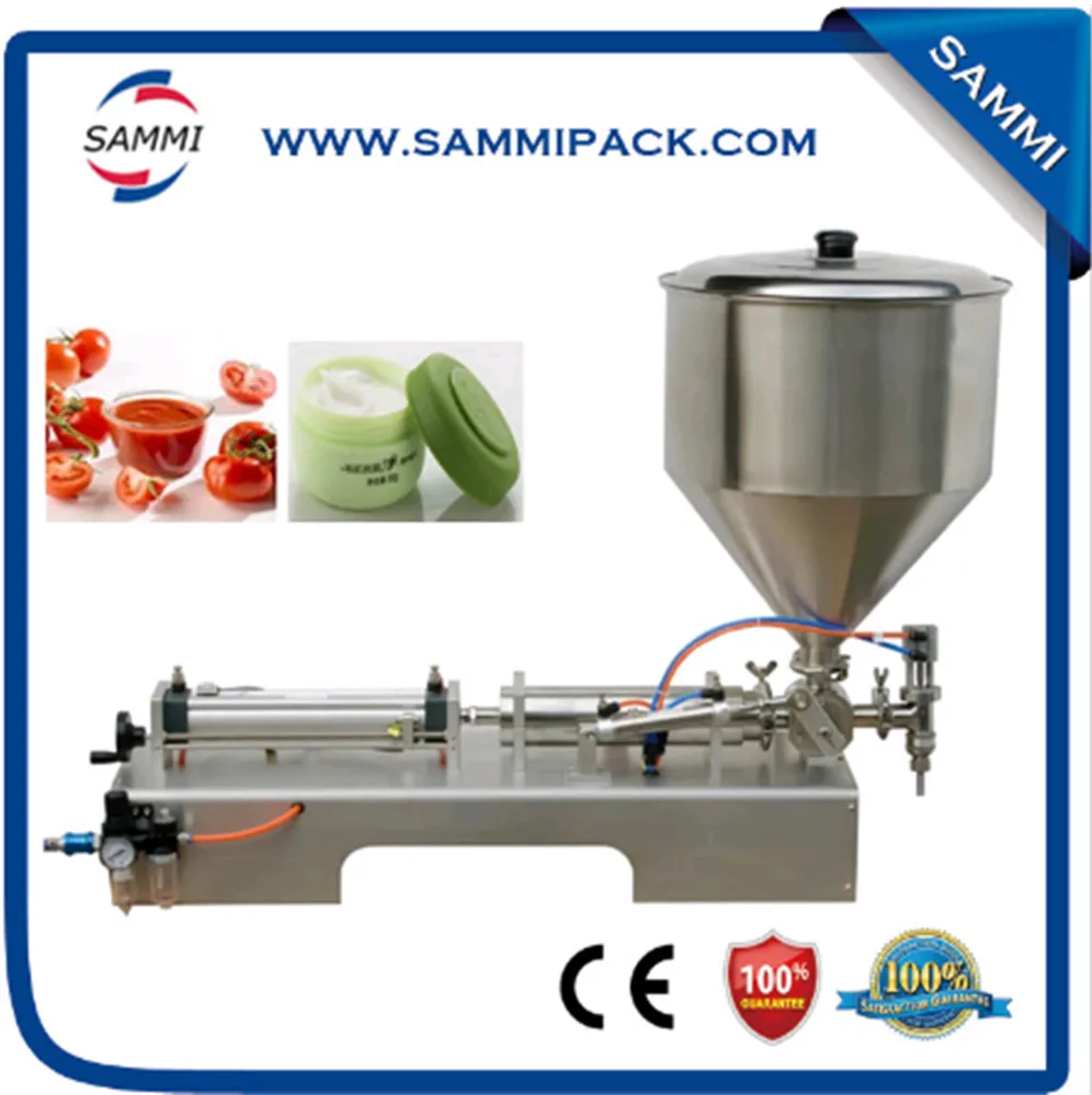 

0.4MPA single head pneumatic cream filling machine G1WG-25