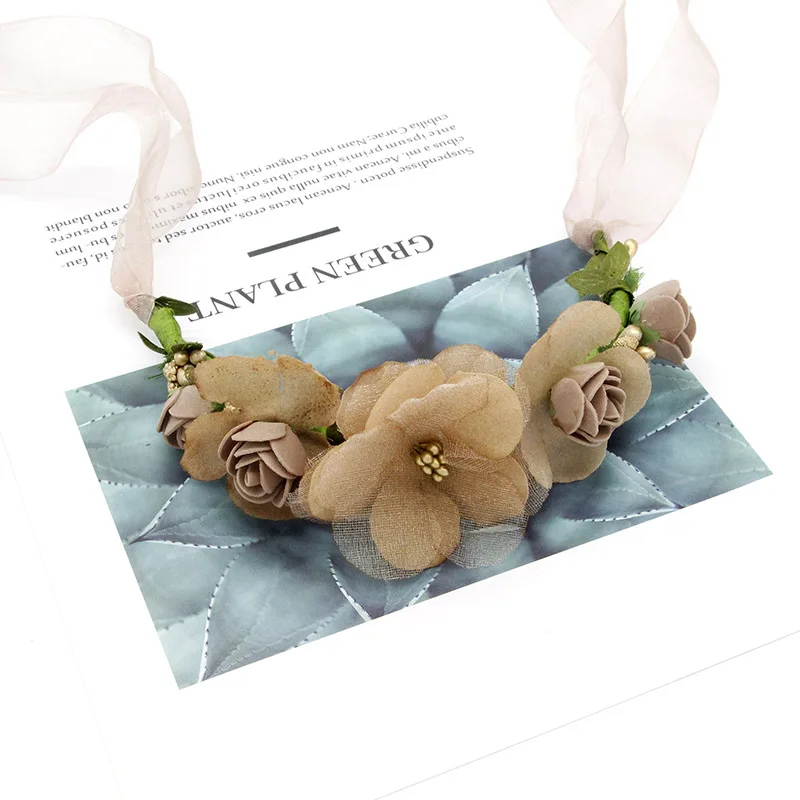 PINK Flowers Bracelet