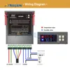 SHT2000 220V Digital Thermostat Humidistat Humidity Temperature Controller Regulator Thermoregulator Hygrometer AC 110V-230V 10A ► Photo 3/6