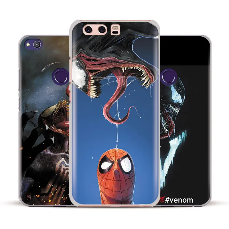 

Venom 2018 Film MCU Phone Case Cover Shell For Huawei P8 9 10 Lite 2017 Honor V8 V9 V10 Mate 7 8 9 10 Pro Nova Plus 2