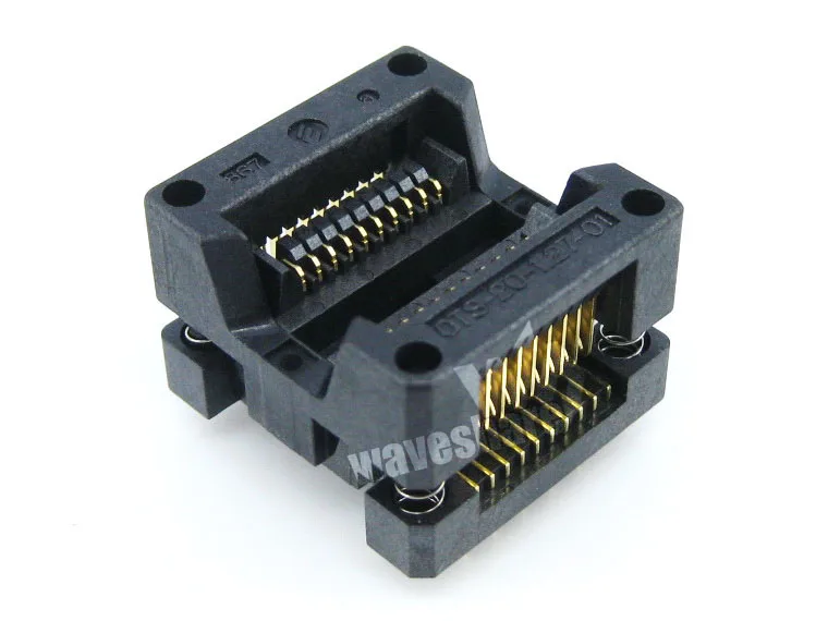 SOP20 SO20 SOIC20 OTS-20-1.27-01 Enplas IC ׽Ʈ    α׷  5.4mm ʺ 1.27mm ġ