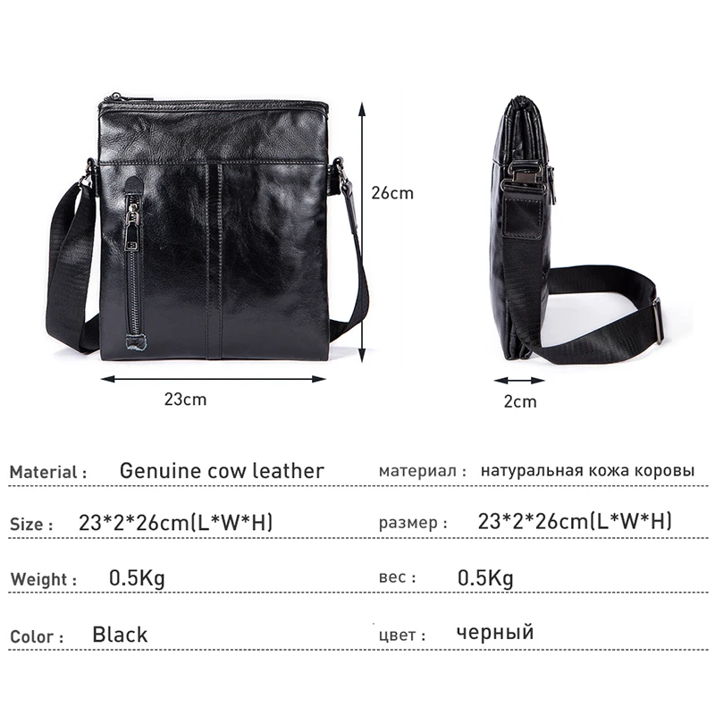 OGRAFF, роскошная брендовая сумка из натуральной коровьей кожи, мужская сумка через плечо, сумка-мессенджер, сумка-портфель с клапаном, дизайнерские черные сумки для мужчин