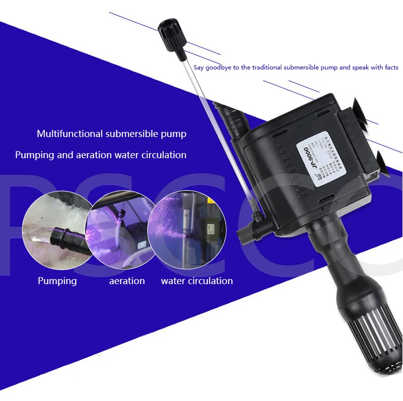 Супер аквариумный фильтр+ воздушный насос+ система циркуляции воды+ поток распыления воды для аквариума, трубчатый фильтр насос для аквариума