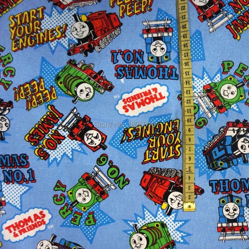 Thomas and friends fabric