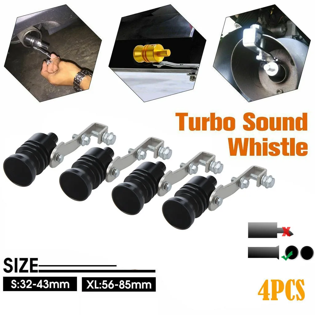 

Exhaust Pipe Oversized Roar Maker Car Auto Exhaust Pipe Straight Tailpipe Accessory Loud Whistle Sound Maker