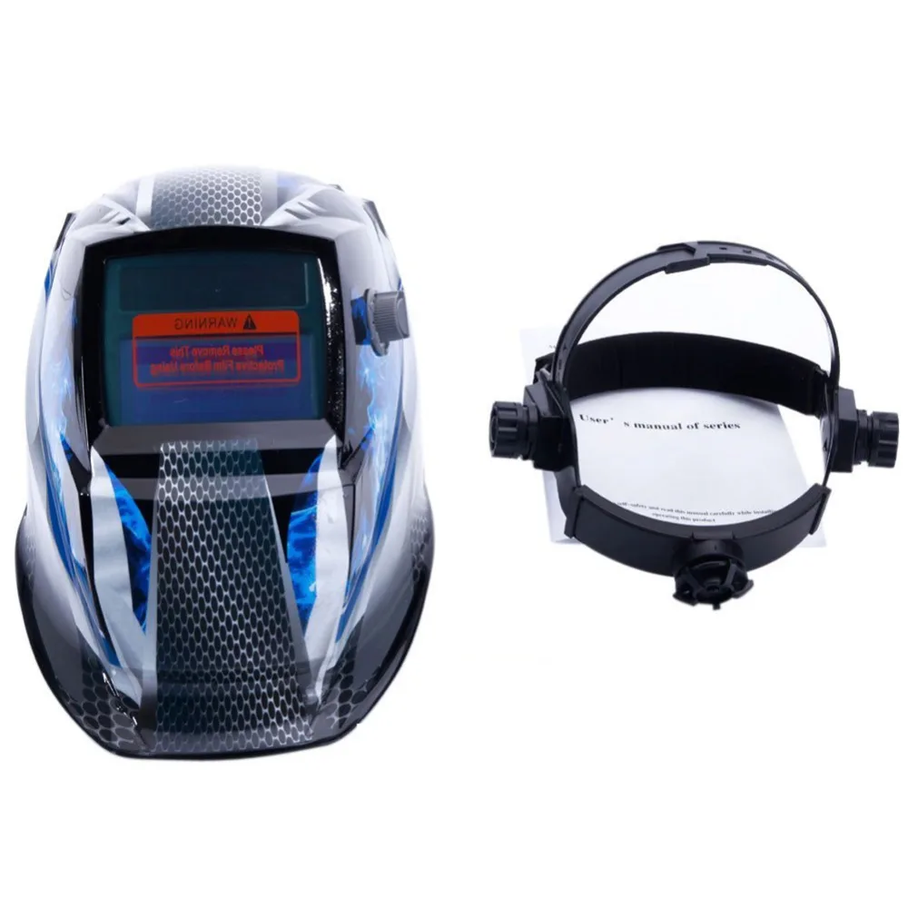 New Welding Helmet Mask Solar Auto Darkening Adjustable Shade Range DIN 9-13/Rest DIN 4 Welder Protective Gear ARC MIG TIG New Welding Helmet Mask Solar Auto Darkening Adjustable Shade Range DIN 9-13/Rest DIN 4 Welder Protective Gear ARC MIG TIG