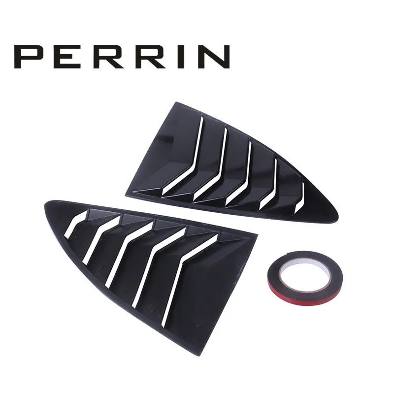 

ABS car Styling Car Sticker Carbon Fiber 1/4 Quarter Side Window Louvers Scoop Cover Vent for Toyota 86 and subaru BRZ