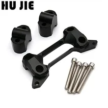 Мотоцикл Серебряная ручка бар зажим поднял Продлить Руль управления для мотоциклов крепление Райзер Kawasaki VERSYS 650 KLE650