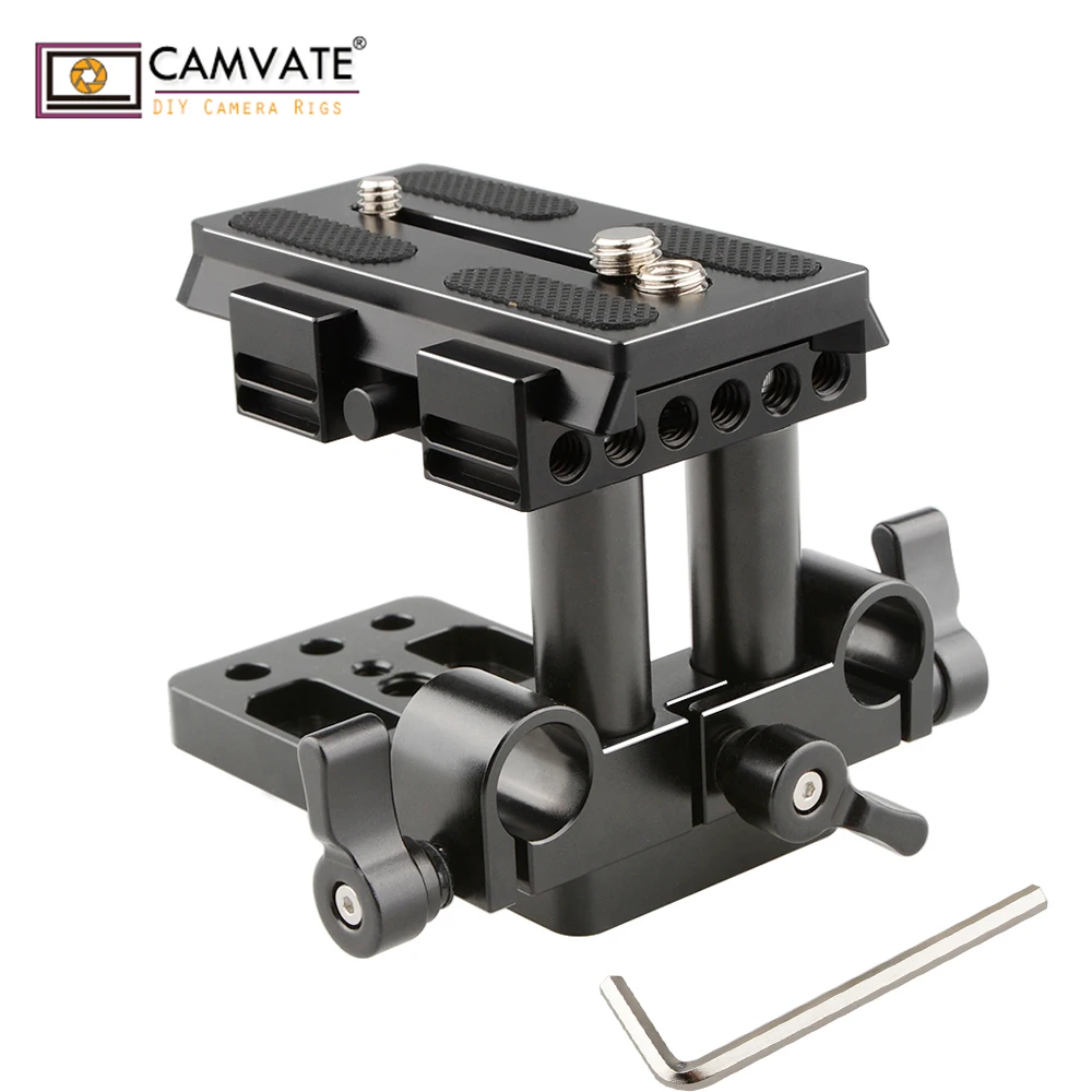  CAMVATE Quick Release Mount Base QR Plate for Manfrotto Standard Accessory C1437 camera photography