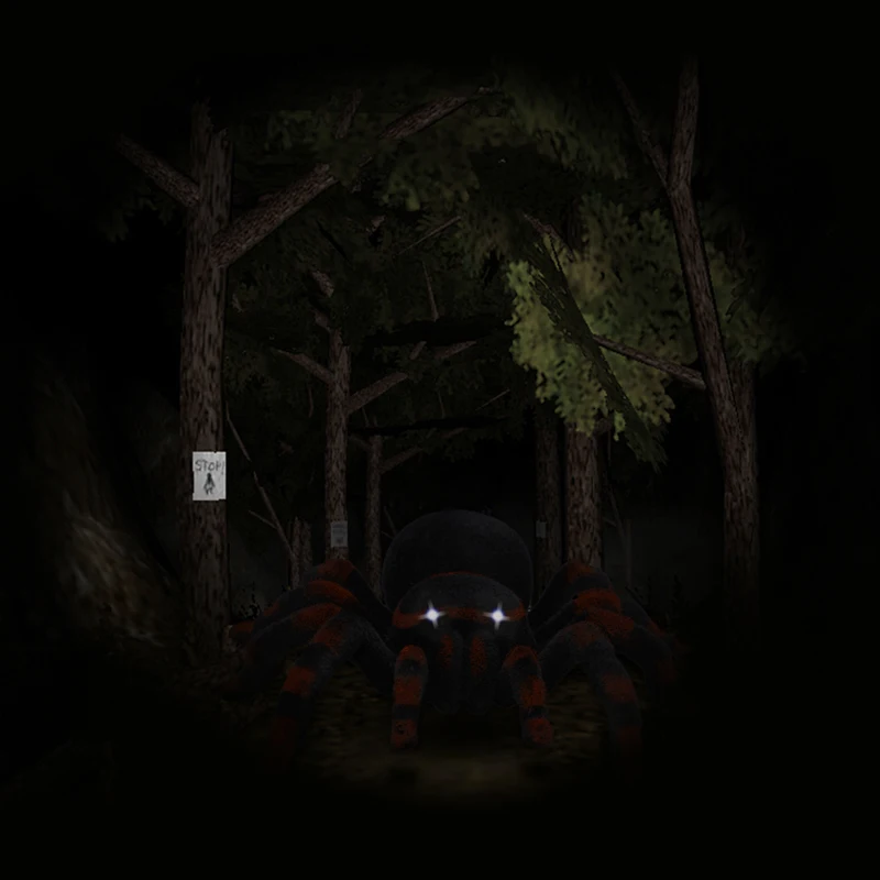 

Remote Control Soft Scary Plush Creepy Spider Infrared RC Tarantula Kid Gift Toy