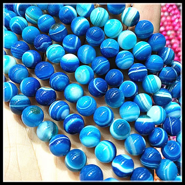 

48pcs nature gem stone strings top quality of semi precious stone round ball spacer beads size 8mm for charms bracelets making