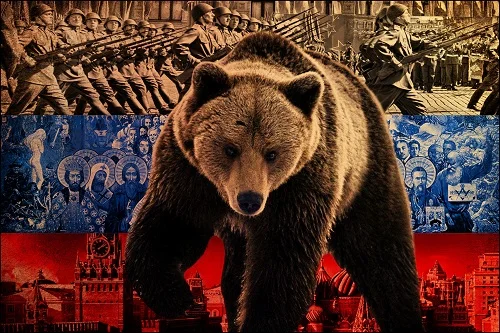 Johnin 90X135cm поднимающийся вперед порошкообразный русский российский флаг