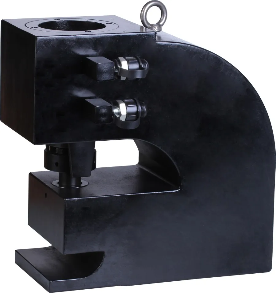 22mm 120 Ton Heavy duty hydraulic rigid steel punching machine