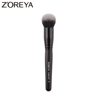 

Zoreya Brand Beauty Powder Brush Makeup Brushes Foundation Round Make Up Cosmetics wooden Brushes Soft hair to face Makeup