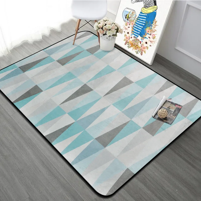  Simple Nordic Carpet Livingroom Home Soft Bedroom Carpets Sofa Coffee Table Rug Study Floor Mat Kid - 32859561960