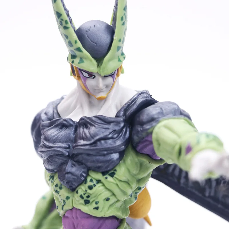 

Dragon Ball Z Cell Ultimate Shape Goku Battle Soldiers Awakening DBZ Cell Awakening Brush PVC Action Figure Collection Toy