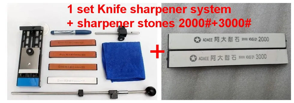 

Knife sharpener,RUIXIN PRO I Knife Sharpener Professional Kitchen Sharpening System Fix-angle With 6 Stone I