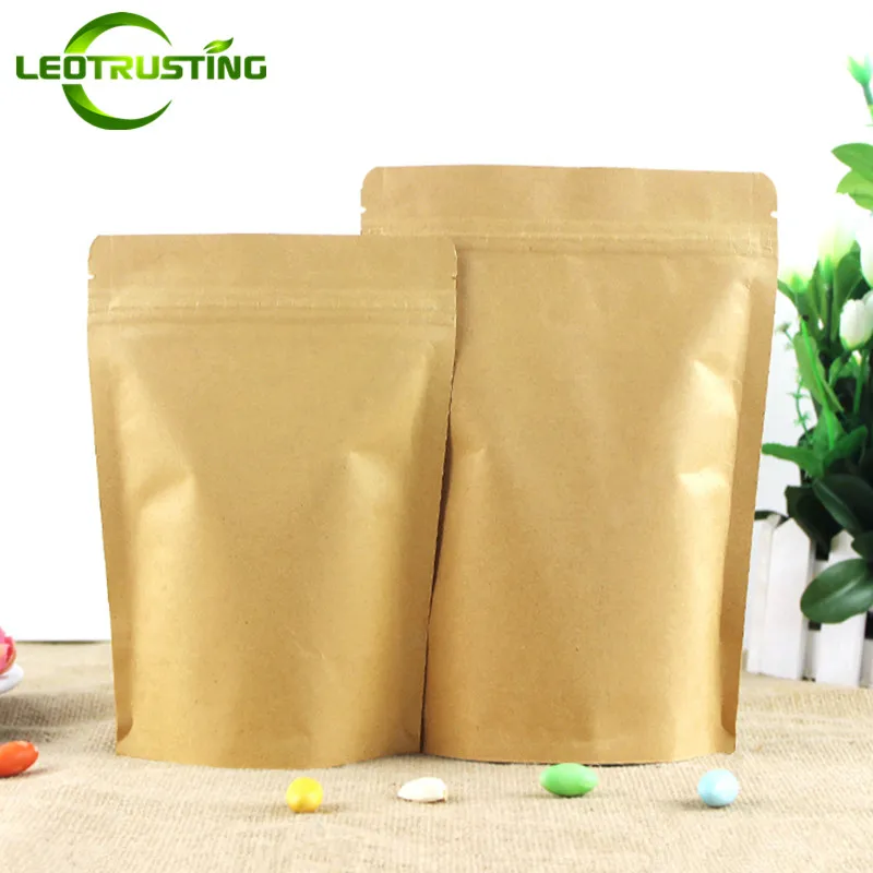 Bolsas de papel Kraft + bolsa de aluminio con cierre hermético, bolsas de  sellado térmico de alta barrera para polvo, frutos secos, café, té, cocina,  especias, 50 Uds.|bags gift bag|bag giftbag bag -