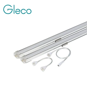 

2PCS x 50CM Seamless connecting LED Bar Light DC 24V Touch sensor Dimming Rigid Strip Light for Kitchen Under Cabinet Light