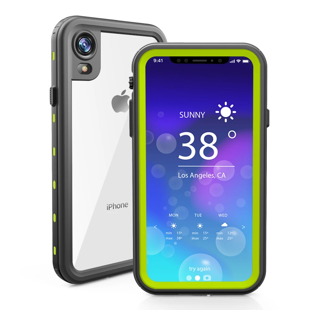  PC Cover For iPhone X XS XR XS MAX Waterproof Case For Samsung S8 S9 Plus Note 8 Note 9 Underwater Sealed Capas For iPhone X    (15)