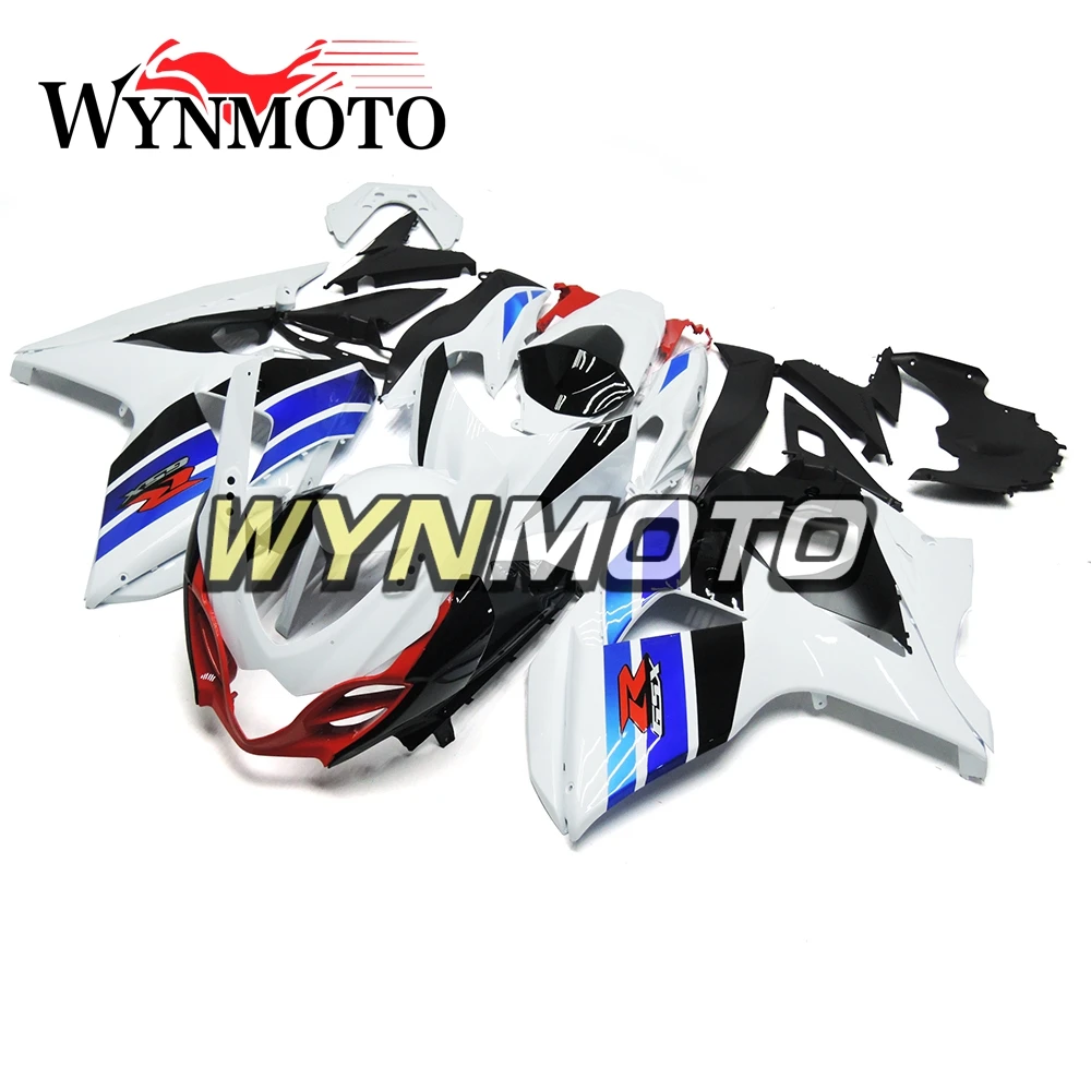 Полный белый черный синий полосы обтекатель комплект для Suzuki GSXR1000 K9 года 09-16 ABS пластиковые детали для мотоцикла кузов