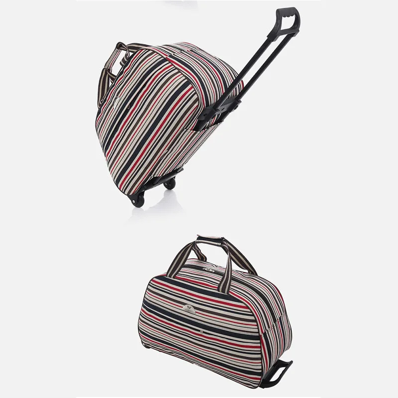 Новая модная водонепроницаемая сумка для багажа, толстый стильный чемодан на колесиках, багаж на колесиках для женщин и мужчин, дорожные сумки, чемодан на колесиках